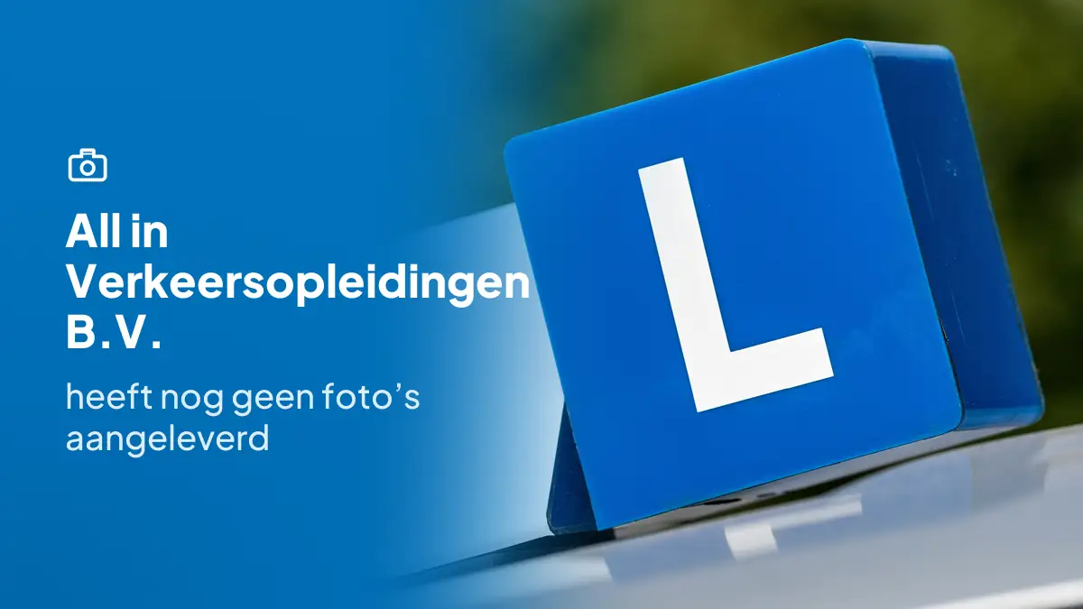 All in Verkeersopleidingen B.V. in Schelluinen heeft nog geen foto's aangeleverd
