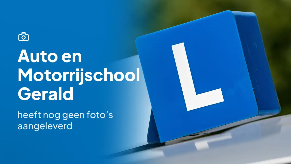 Auto en Motorrijschool Gerald in Peize heeft nog geen foto's aangeleverd