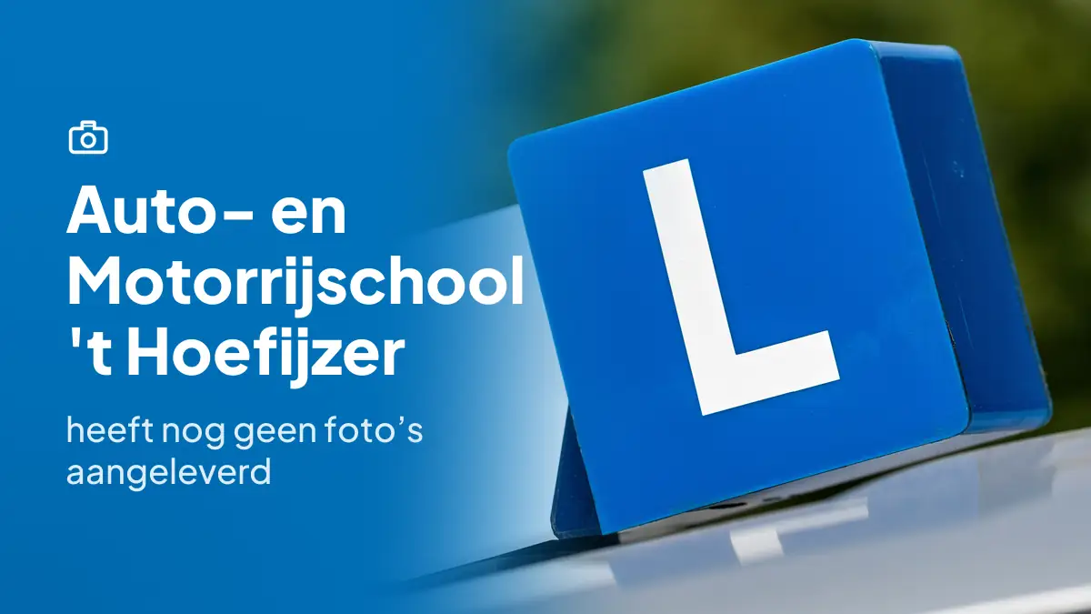 Auto- en Motorrijschool 't Hoefijzer in Nijkerk GLD heeft nog geen foto's aangeleverd