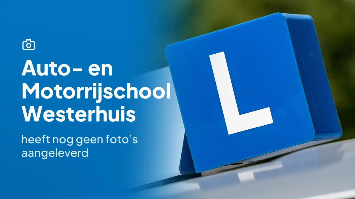 Auto- en Motorrijschool Westerhuis in Den Helder heeft nog geen foto's aangeleverd