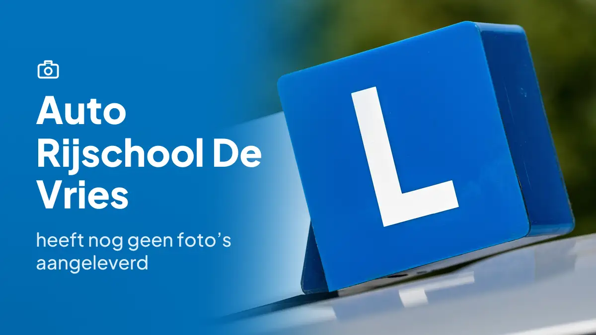 Auto Rijschool De Vries in Urk heeft nog geen foto's aangeleverd