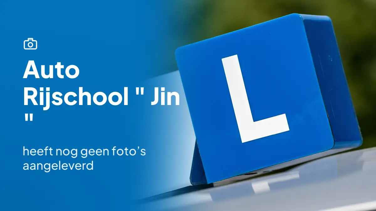 Auto Rijschool " Jin " in Oosterhout NB heeft nog geen foto's aangeleverd