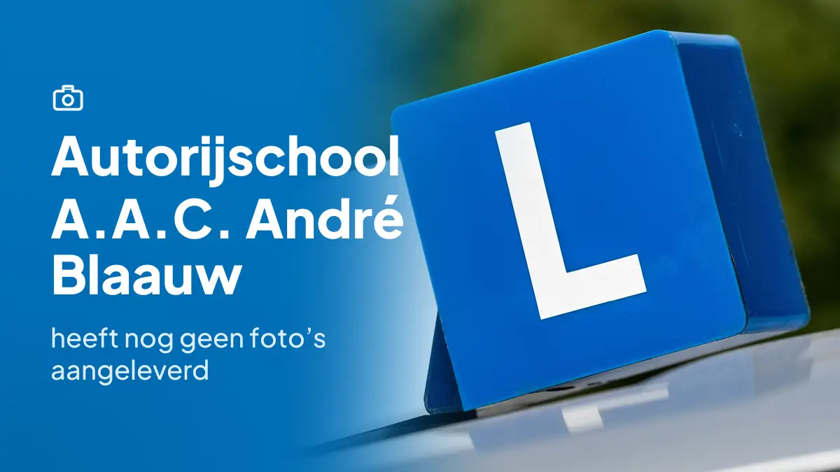 Autorijschool A.A.C. André Blaauw in Beilen heeft nog geen foto's aangeleverd