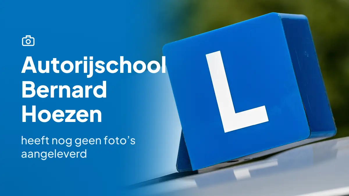 Autorijschool Bernard Hoezen in Hellevoetsluis heeft nog geen foto's aangeleverd