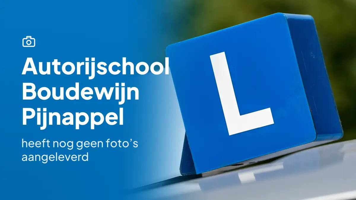 Autorijschool Boudewijn Pijnappel in Oisterwijk heeft nog geen foto's aangeleverd