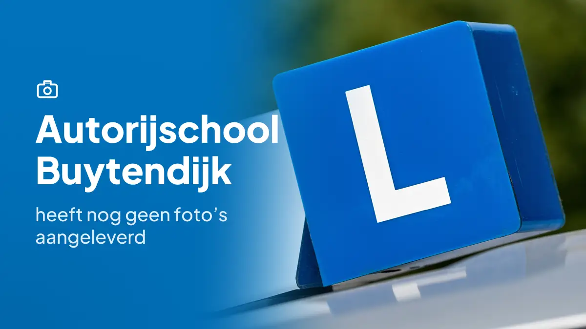 Autorijschool Buytendijk in Hoorn NH heeft nog geen foto's aangeleverd