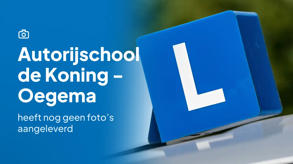 Autorijschool de Koning - Oegema in Dodewaard heeft nog geen foto's aangeleverd