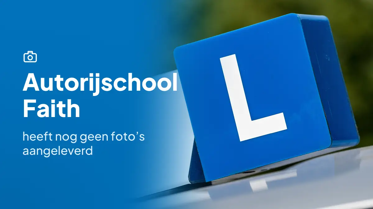 Autorijschool Faith in Sliedrecht heeft nog geen foto's aangeleverd