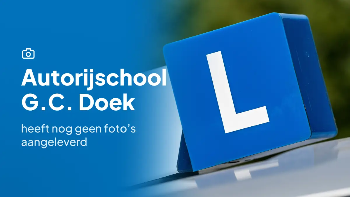 Autorijschool G.C. Doek in Puttershoek heeft nog geen foto's aangeleverd