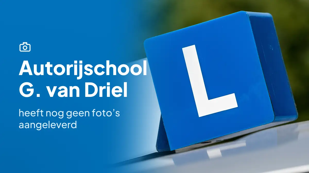 Autorijschool G. van Driel in Gouda heeft nog geen foto's aangeleverd