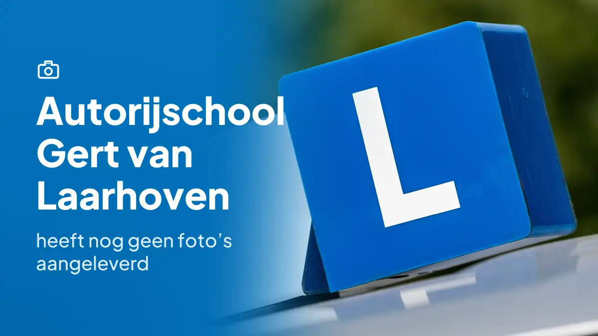 Autorijschool Gert van Laarhoven in Gemert heeft nog geen foto's aangeleverd