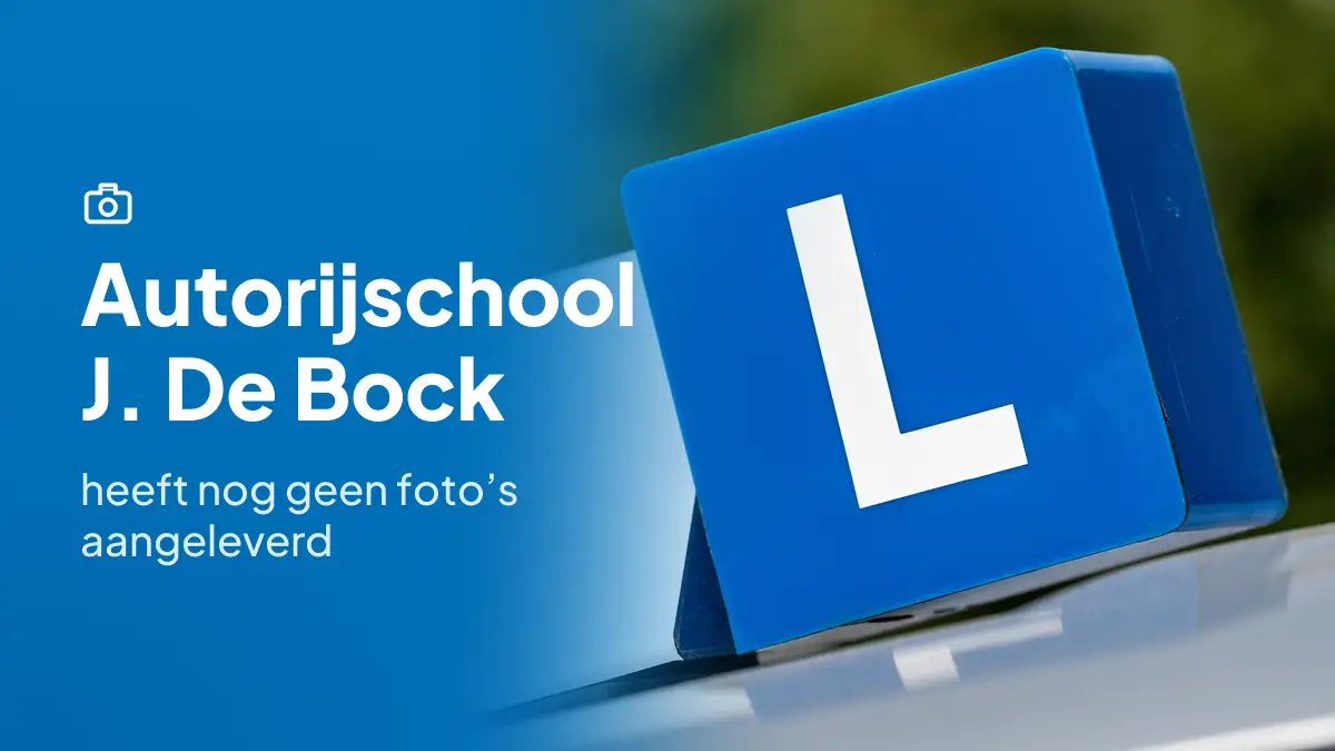 Autorijschool J. De Bock in Landsmeer heeft nog geen foto's aangeleverd