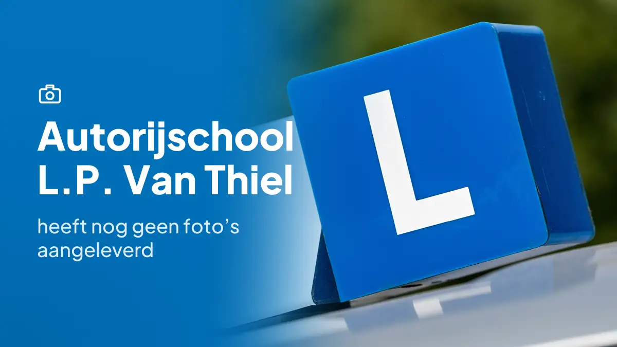 Autorijschool L.P. Van Thiel in Rotterdam heeft nog geen foto's aangeleverd