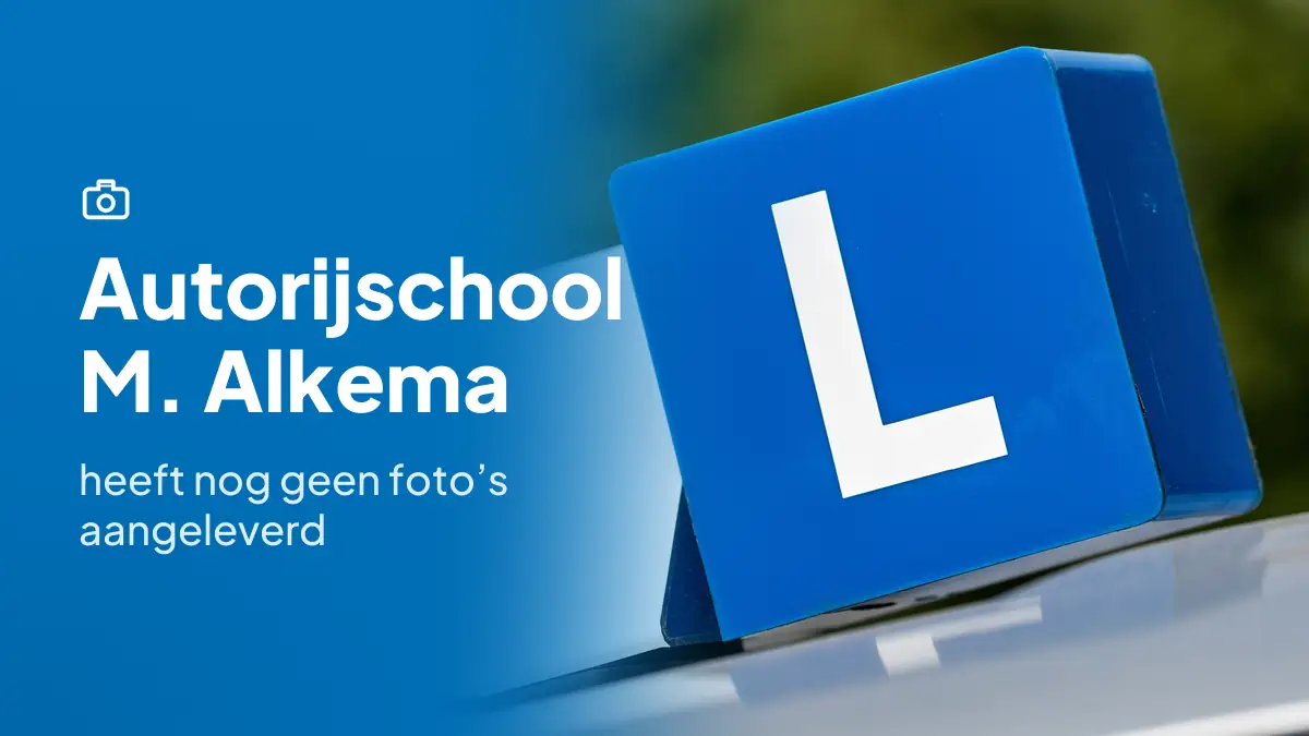 Autorijschool M. Alkema in Hooghalen heeft nog geen foto's aangeleverd
