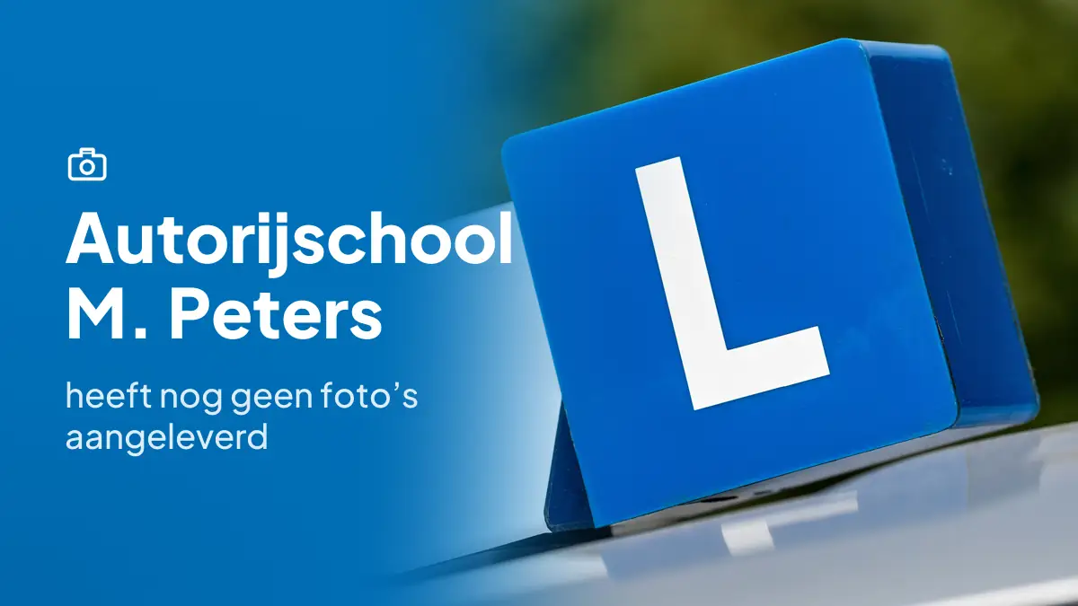 Autorijschool M. Peters in Doornenburg heeft nog geen foto's aangeleverd