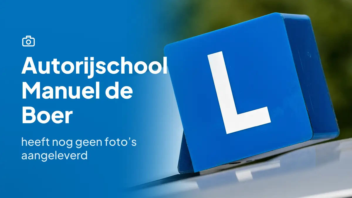 Autorijschool Manuel de Boer in Zevenhuizen ZH heeft nog geen foto's aangeleverd