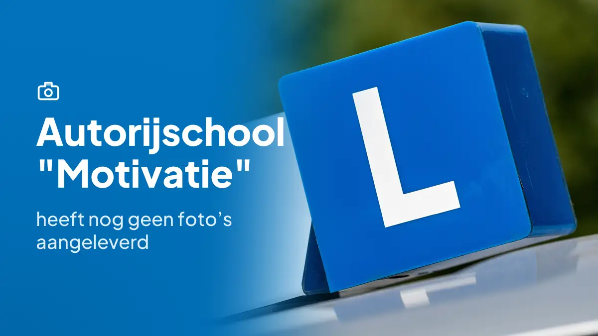 Autorijschool "Motivatie" in Amsterdam heeft nog geen foto's aangeleverd