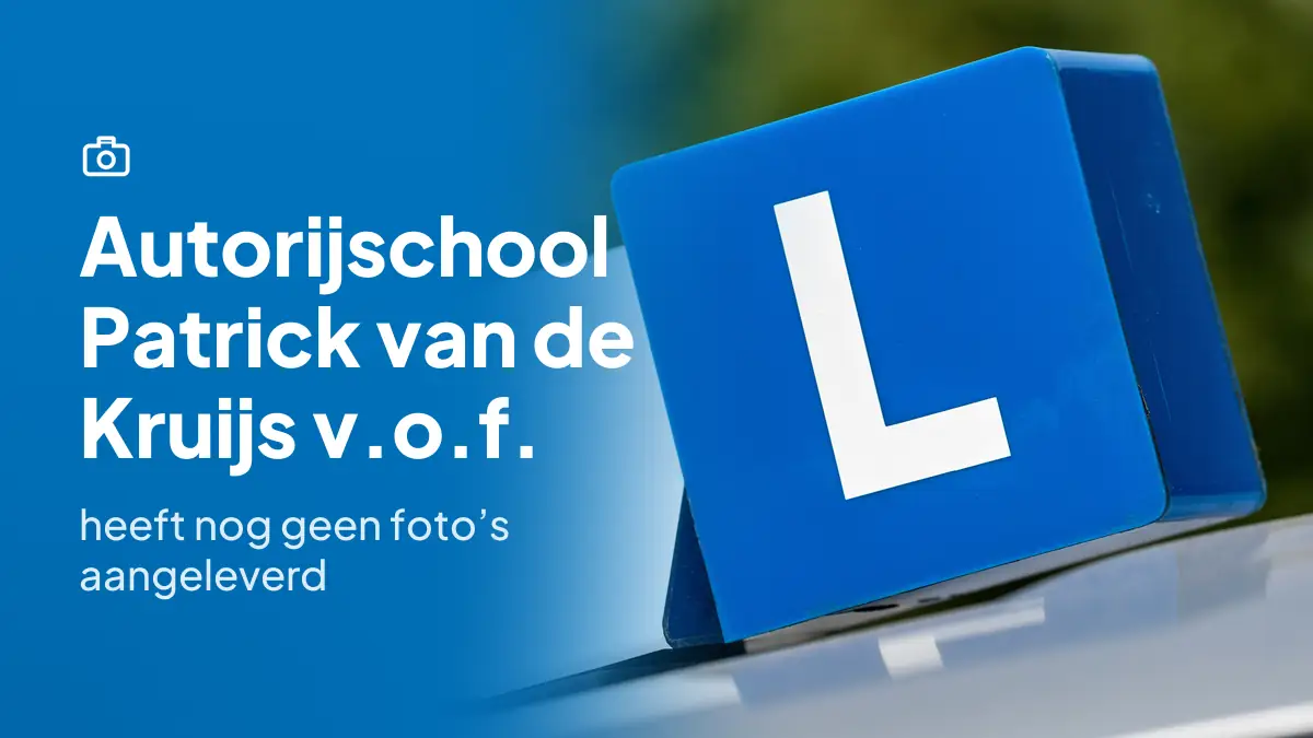 Autorijschool Patrick van de Kruijs v.o.f. in Beek en Donk heeft nog geen foto's aangeleverd