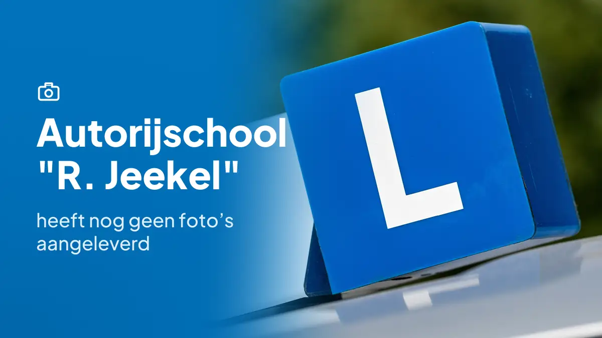 Autorijschool "R. Jeekel" in Papendrecht heeft nog geen foto's aangeleverd