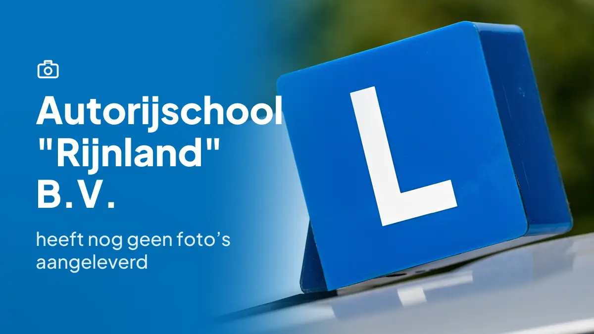 Autorijschool "Rijnland" B.V. in Alphen aan den Rijn heeft nog geen foto's aangeleverd