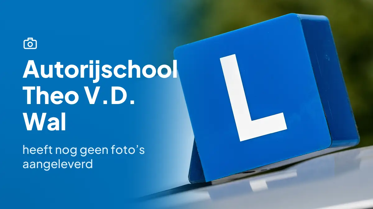 Autorijschool Theo V.D. Wal in Voorthuizen heeft nog geen foto's aangeleverd