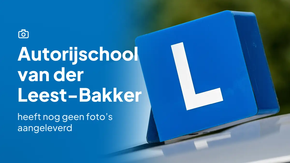 Autorijschool van der Leest-Bakker in Roodeschool heeft nog geen foto's aangeleverd