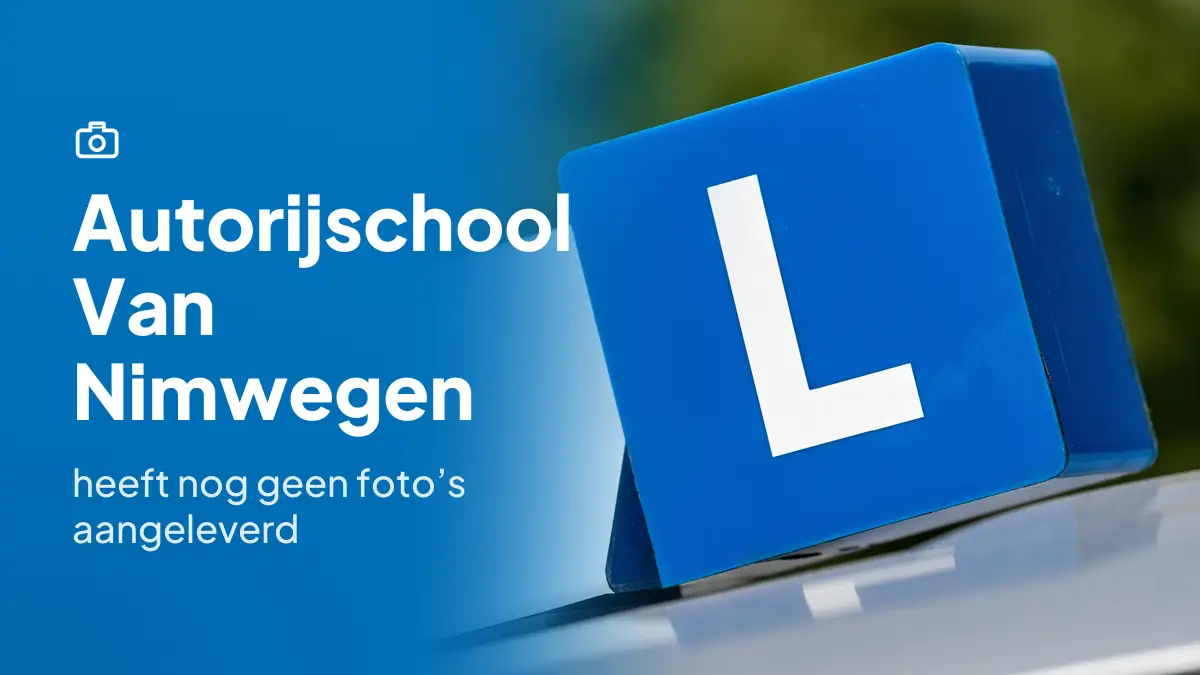 Autorijschool Van Nimwegen in Vianen UT heeft nog geen foto's aangeleverd