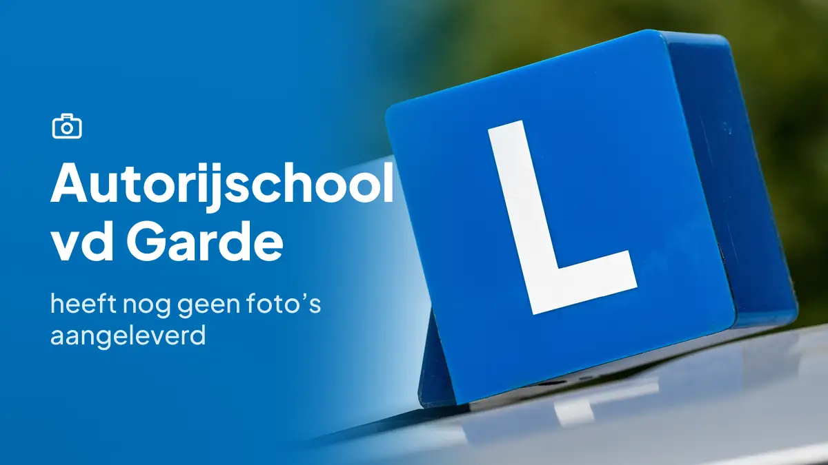 Autorijschool vd Garde in Opheusden heeft nog geen foto's aangeleverd