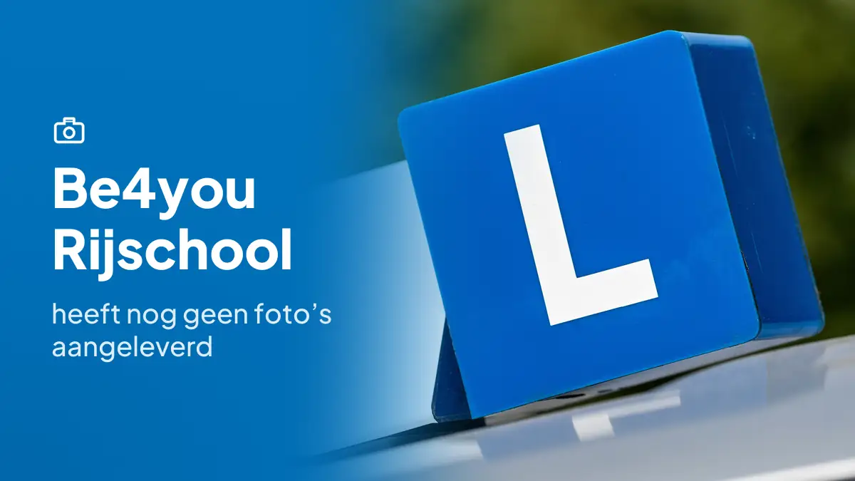 Be4you Rijschool in Zoetermeer heeft nog geen foto's aangeleverd