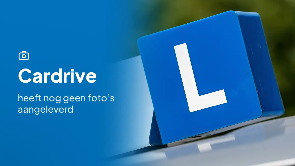 Cardrive in Ridderkerk heeft nog geen foto's aangeleverd