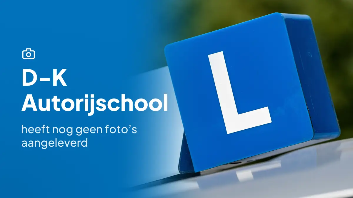 D-K Autorijschool in Tilburg heeft nog geen foto's aangeleverd