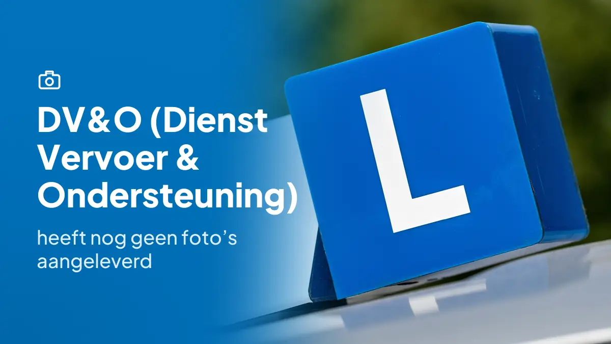 DV&O (Dienst Vervoer & Ondersteuning) in Den Haag heeft nog geen foto's aangeleverd