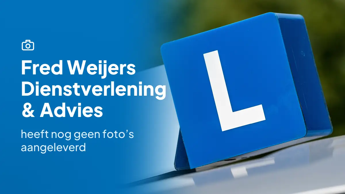 Fred Weijers Dienstverlening & Advies in Deurne heeft nog geen foto's aangeleverd