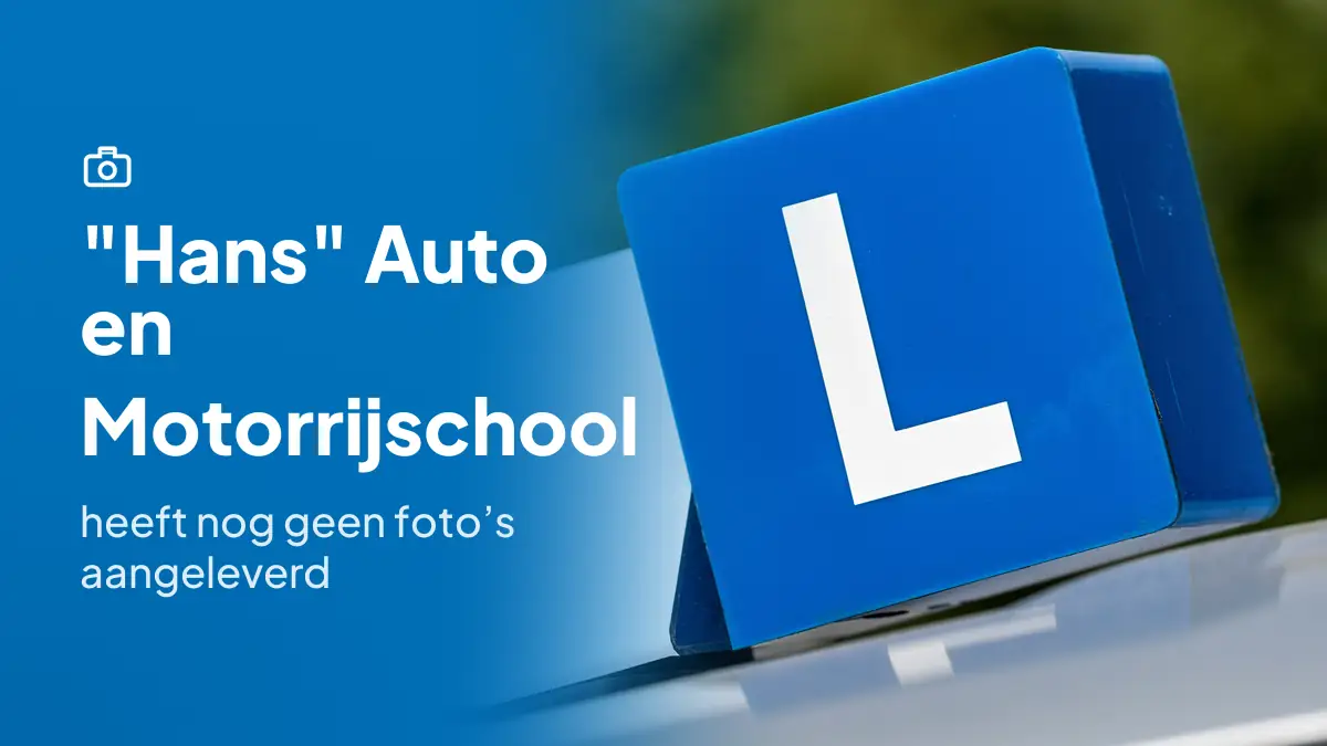 "Hans" Auto en Motorrijschool in Woerden heeft nog geen foto's aangeleverd