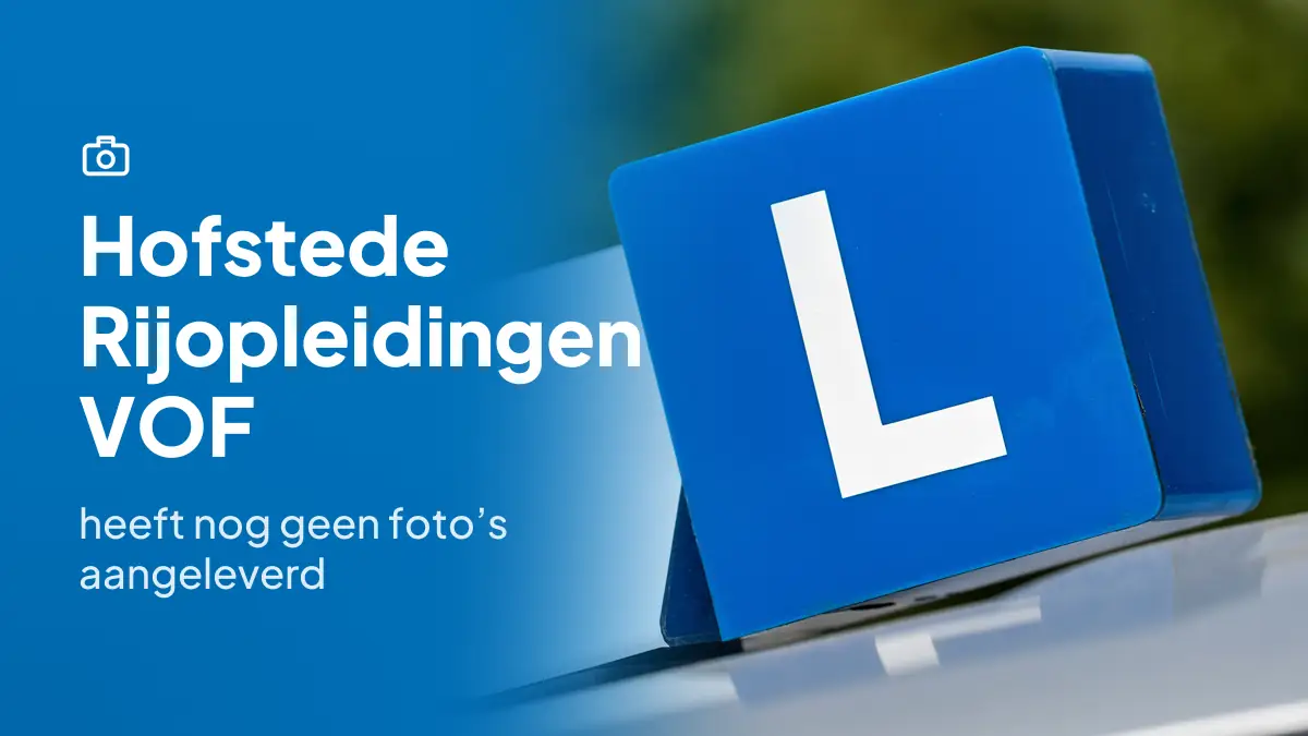 Hofstede Rijopleidingen VOF in IJsselmuiden heeft nog geen foto's aangeleverd