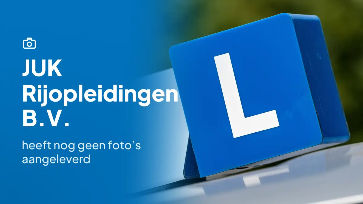 JUK Rijopleidingen B.V. in Groningen heeft nog geen foto's aangeleverd