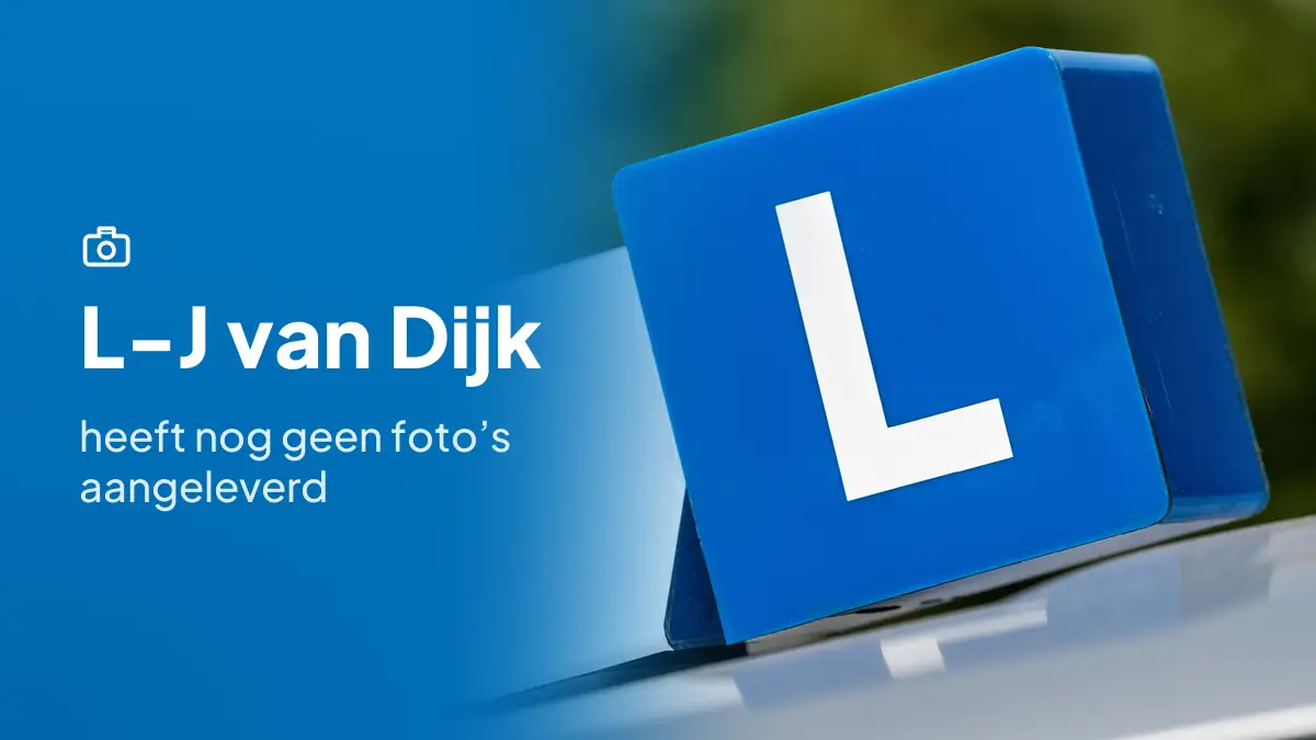 L-J van Dijk in Almere heeft nog geen foto's aangeleverd