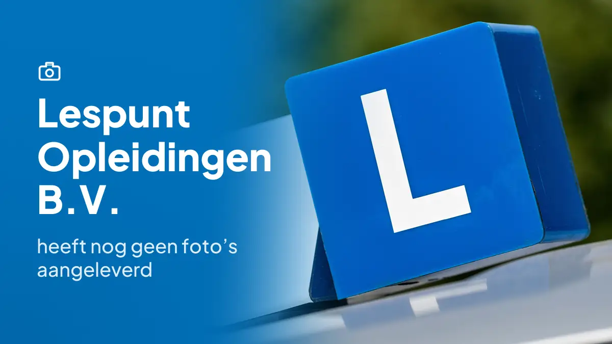 Lespunt Opleidingen B.V. in Oud-Beijerland heeft nog geen foto's aangeleverd