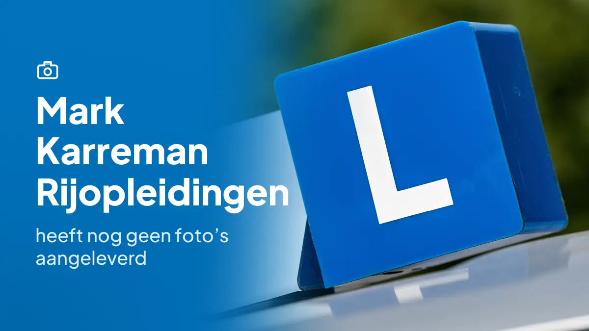Mark Karreman Rijopleidingen in Nijkerk heeft nog geen foto's aangeleverd