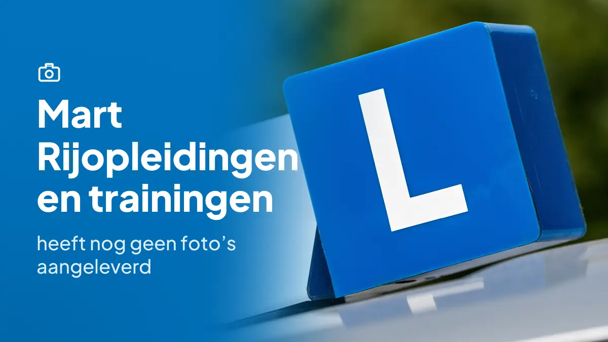Mart Rijopleidingen en trainingen in Zoetermeer heeft nog geen foto's aangeleverd