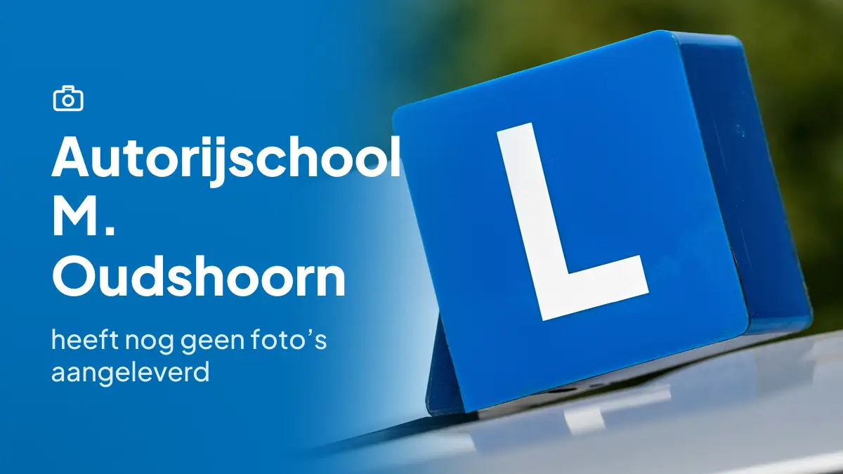 Autorijschool M. Oudshoorn in Spijkenisse heeft nog geen foto's aangeleverd