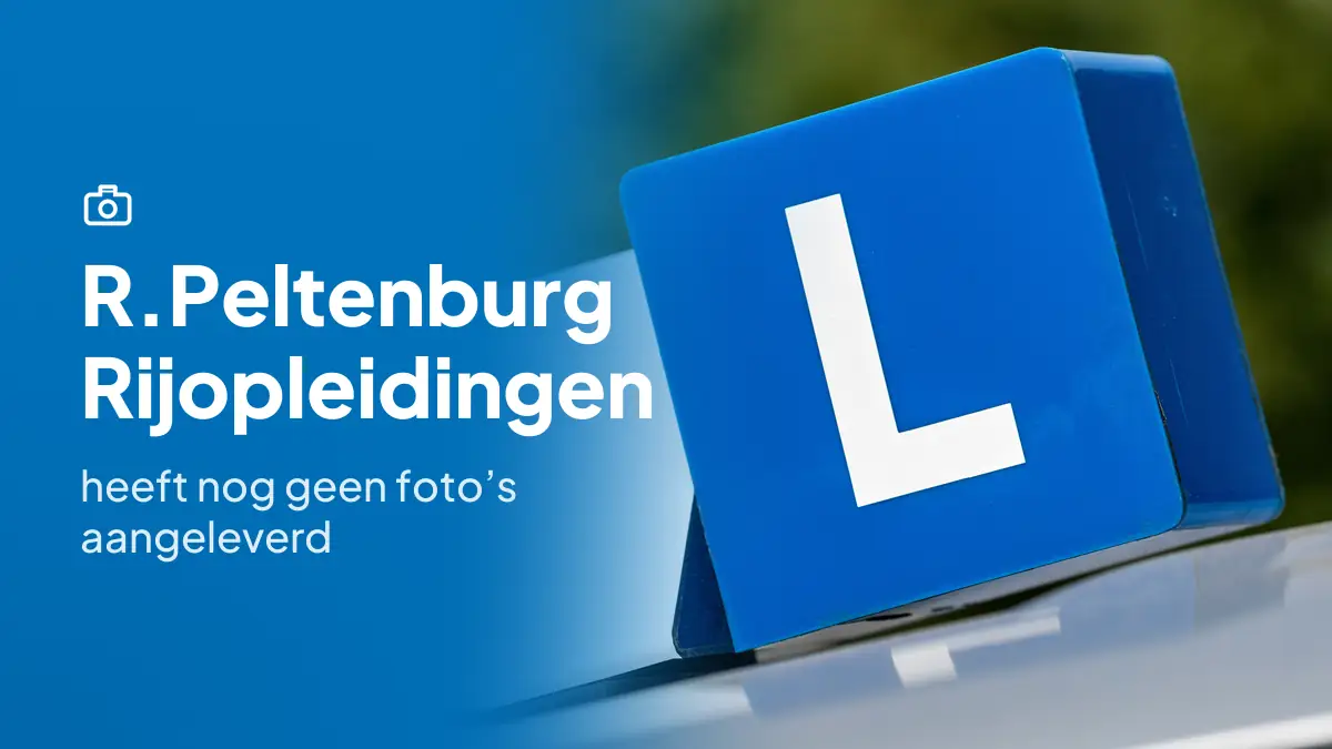 R.Peltenburg Rijopleidingen in Gorinchem heeft nog geen foto's aangeleverd