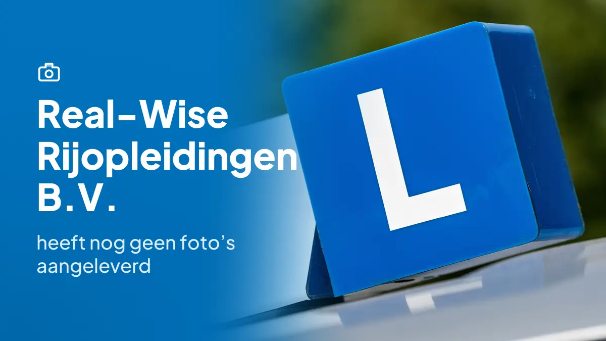 Real-Wise Rijopleidingen B.V. in Goirle heeft nog geen foto's aangeleverd