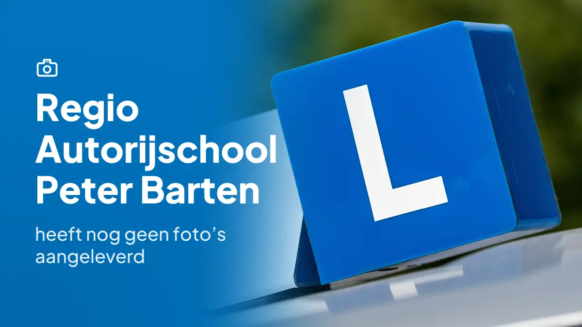 Regio Autorijschool Peter Barten in Heesch heeft nog geen foto's aangeleverd