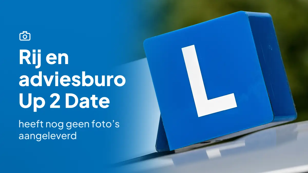 Rij en adviesburo Up 2 Date in Hattem heeft nog geen foto's aangeleverd