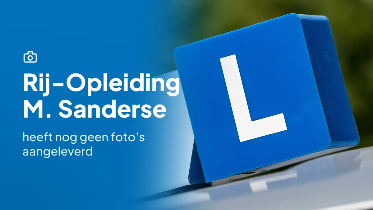 Rij-Opleiding M. Sanderse in Terneuzen heeft nog geen foto's aangeleverd