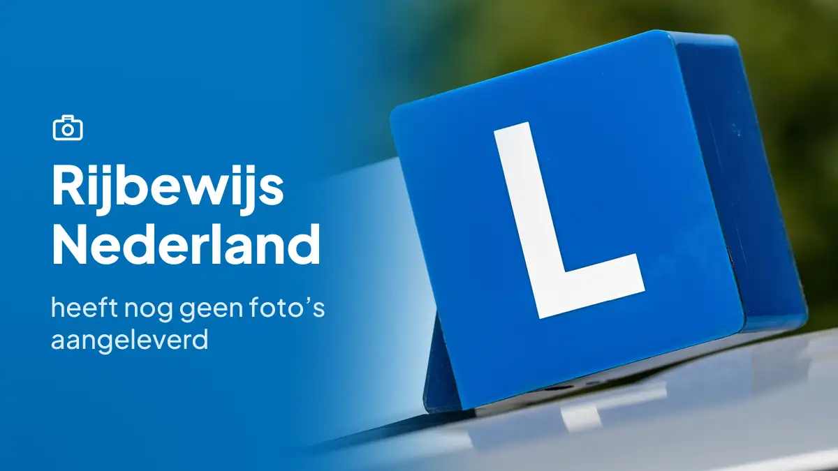 Rijbewijs Nederland in Arnhem heeft nog geen foto's aangeleverd
