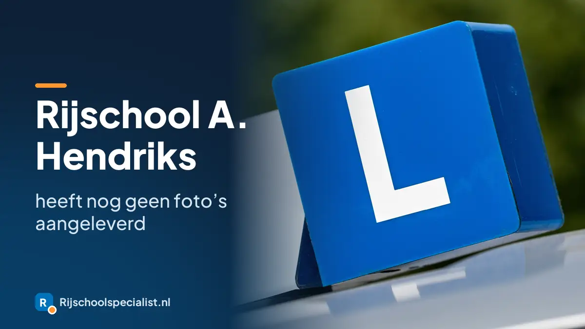 Rijschool A. Hendriks in Oldebroek heeft nog geen foto's aangeleverd