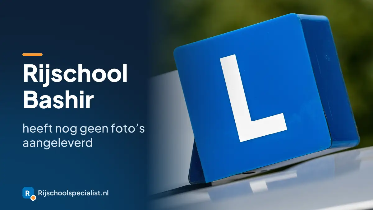 Rijschool Bashir in Den Haag heeft nog geen foto's aangeleverd