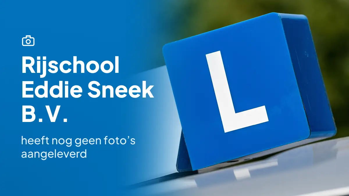 Rijschool Eddie Sneek B.V. in Sneek heeft nog geen foto's aangeleverd